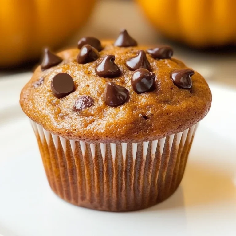 Pumpkin Chocolate Chip Muffins