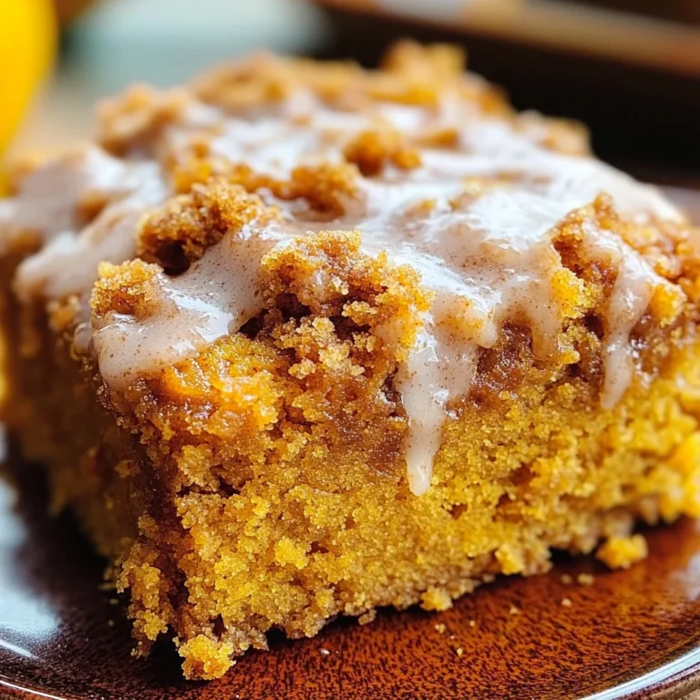 Pumpkin Coffee Cake