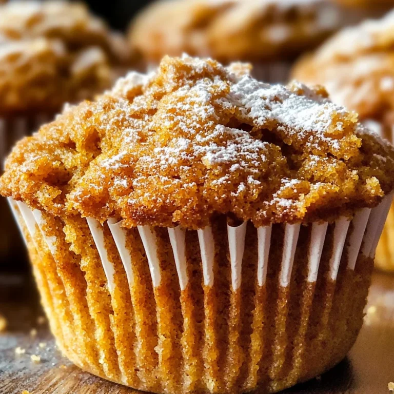 Spice Cake Pumpkin Muffins