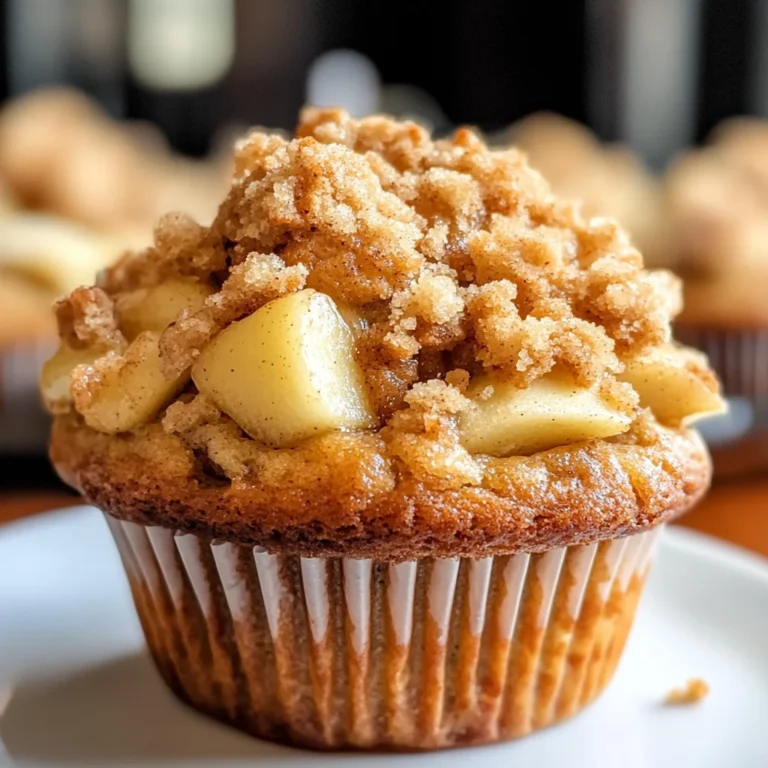 Apple Crumble Muffins