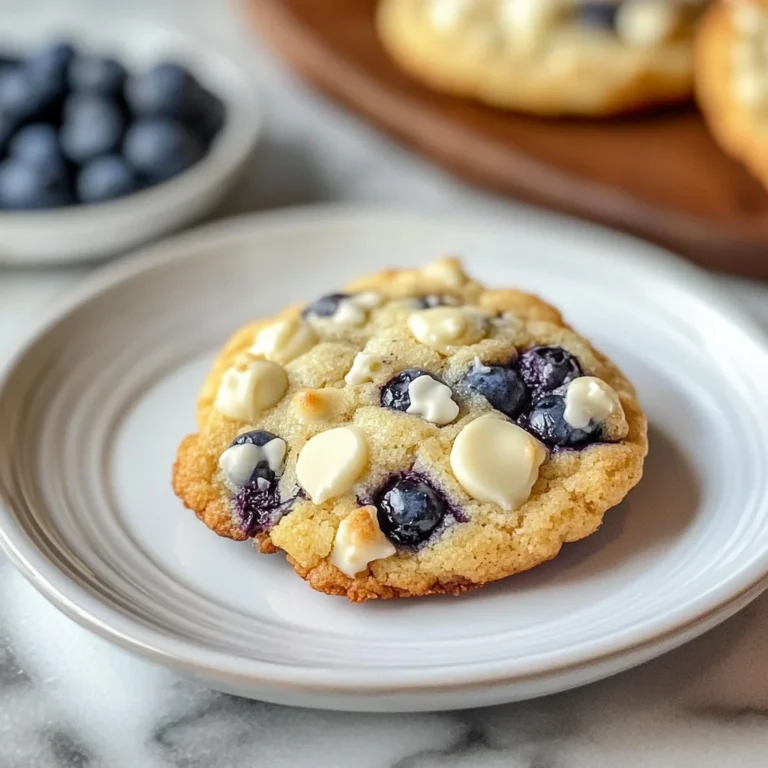 Blueberry White Chocolate Chip Cookies - Alrightwithme
