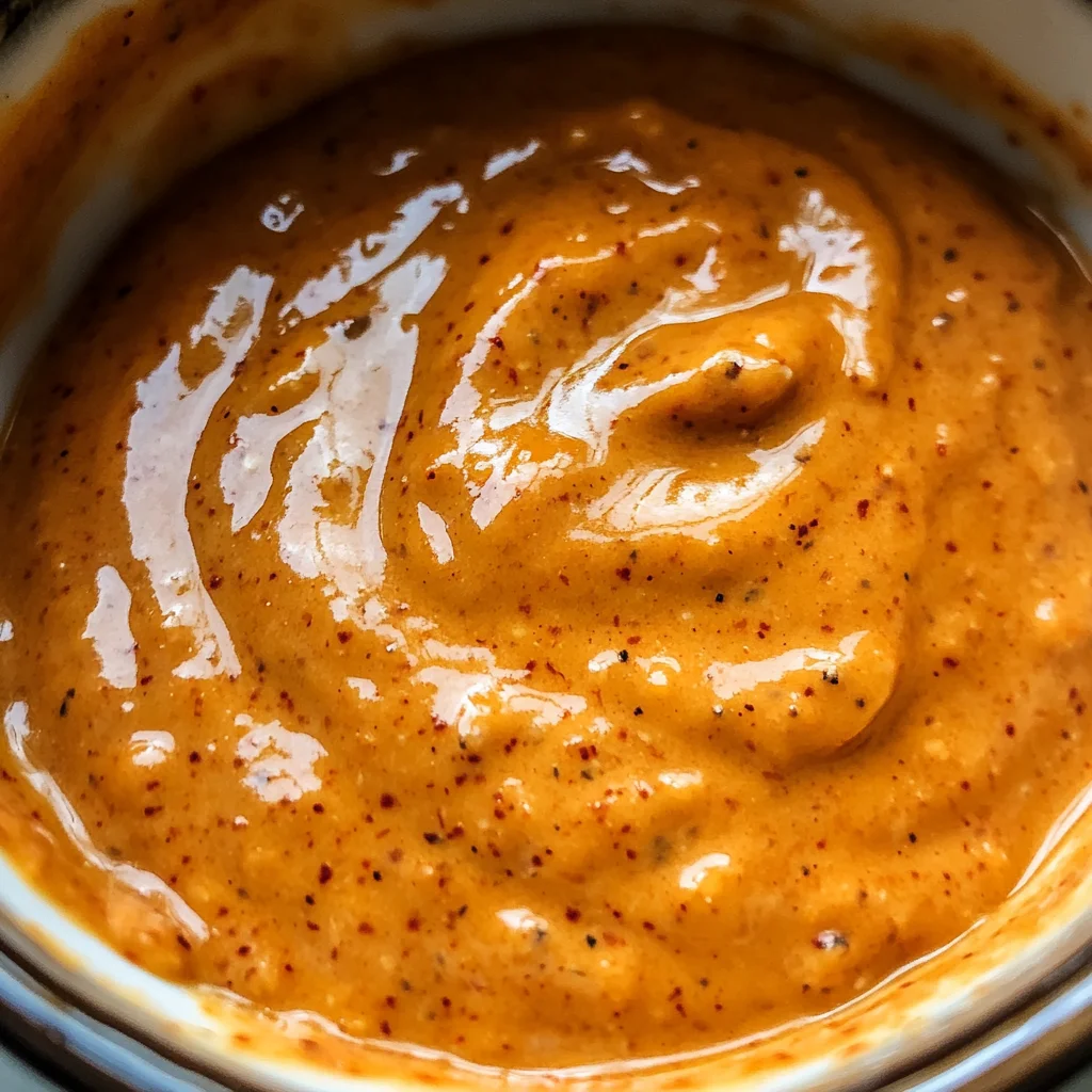 Chipotle Sauce with Garlic and Sour Cream
