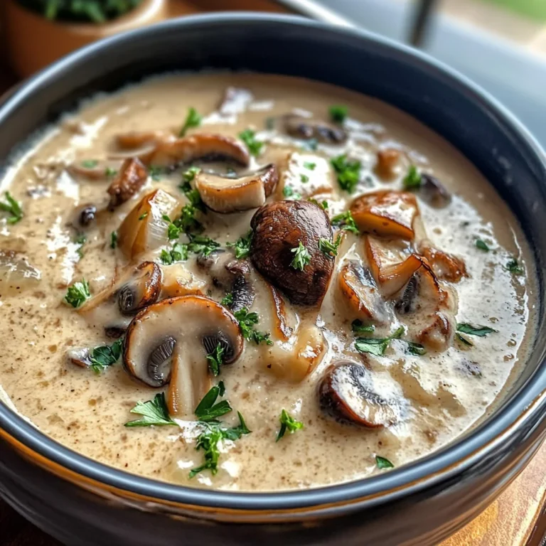 Creamy Mushroom Soup