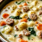 Creamy Sausage Gnocchi Soup
