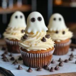 Halloween Cupcakes: Ghost Cupcakes