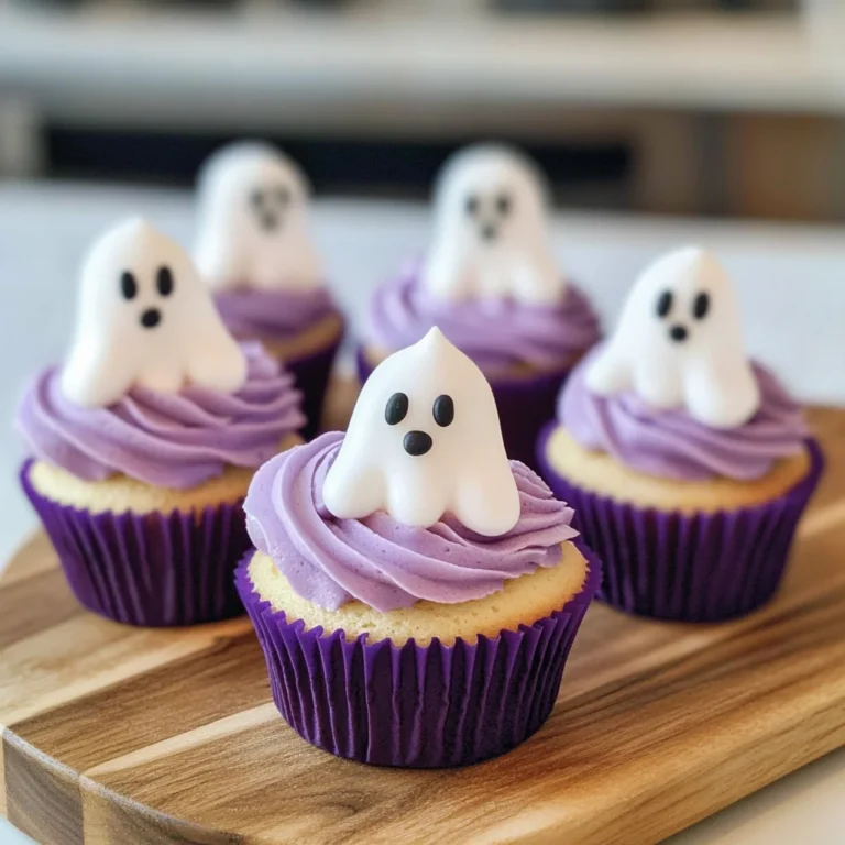 Halloween Ghost Cupcakes