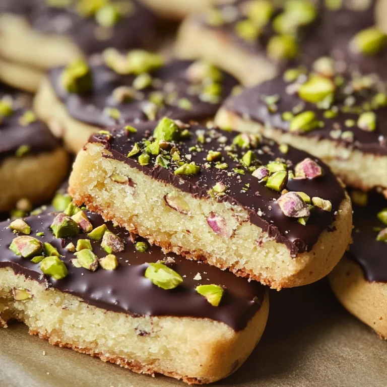 Pistachio Shortbread Cookies