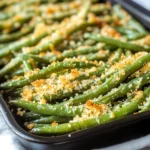 Roasted Parmesan Green Beans