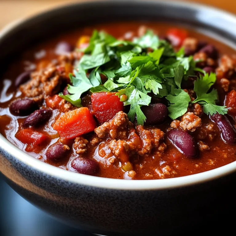 Slow Cooker Chili