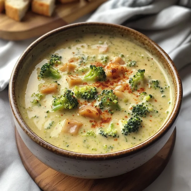 Smoked Gouda Broccoli Soup