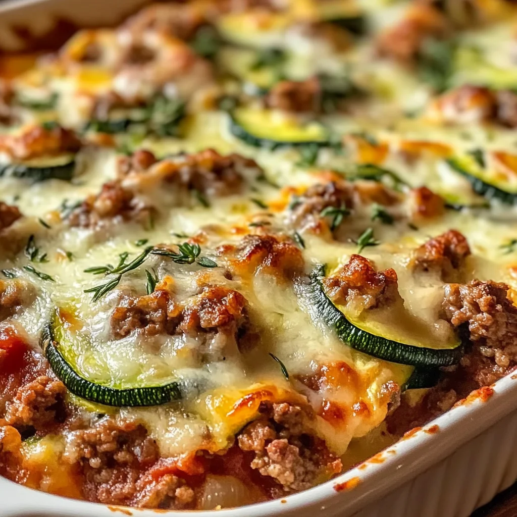 Ground Turkey Zucchini Casserole – Healthy Comfort Food