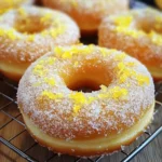 Lemon Sugar Baked Donuts