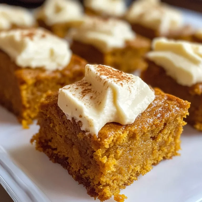 Paula Deen Pumpkin Bars