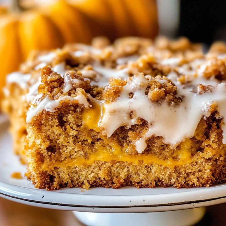 Pumpkin Coffee Cake Recipe