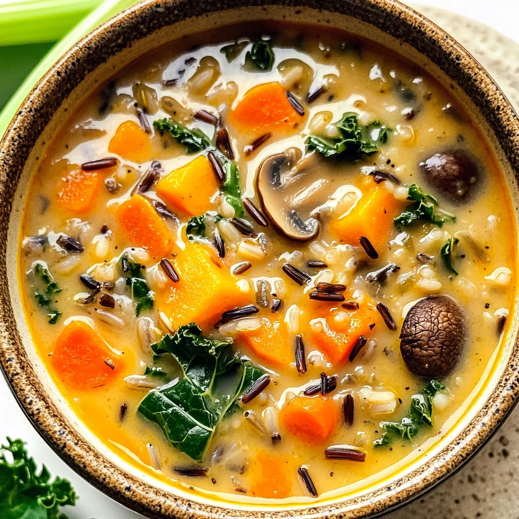 Pumpkin Wild Rice Soup