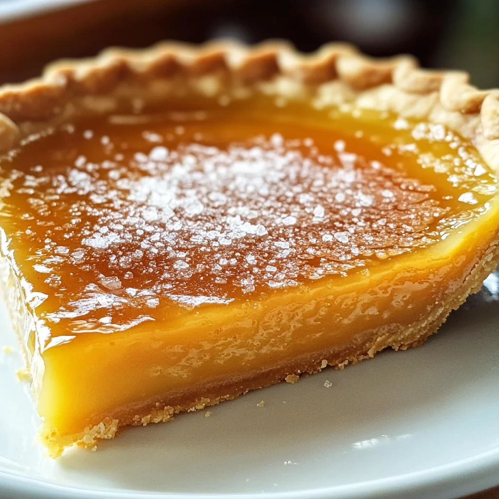 Salted Honey Pie: A Perfect Blend of Sweet and Salty