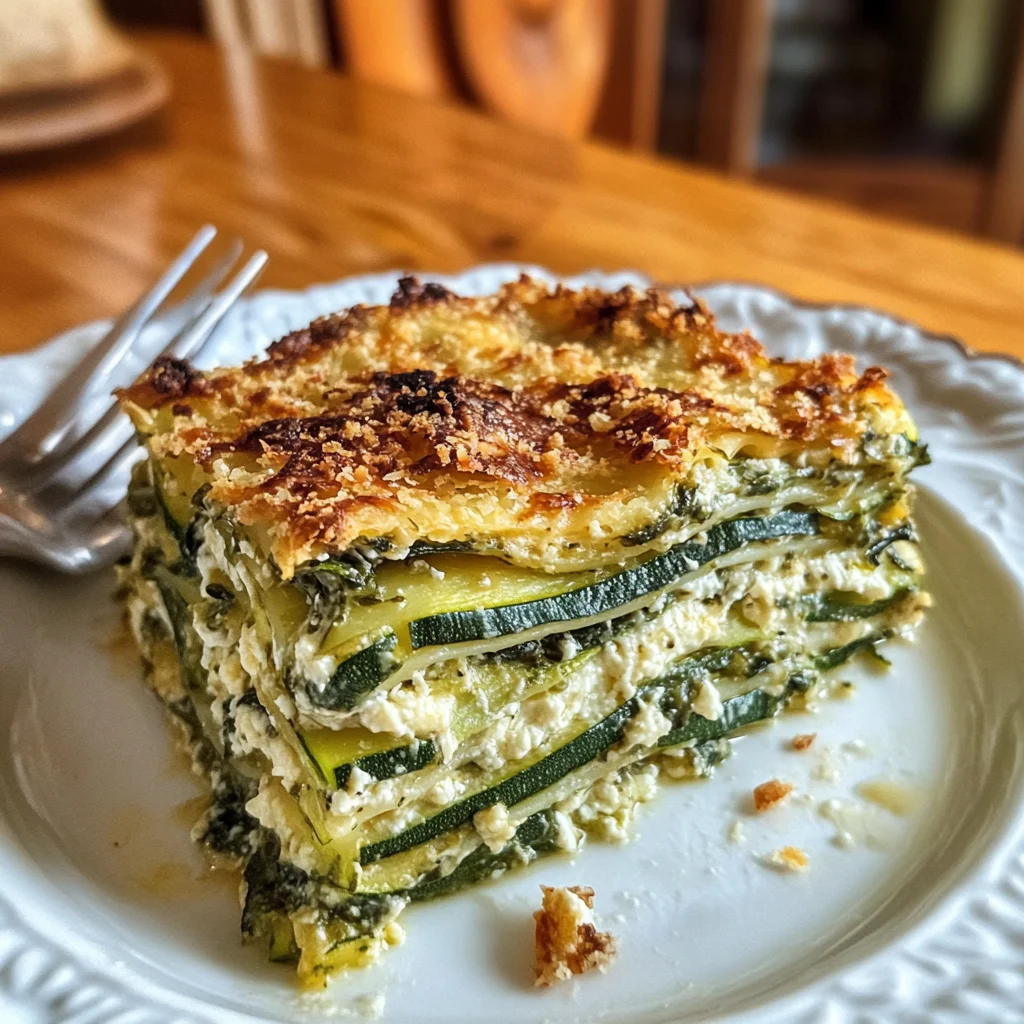 Zucchini Lasagna
