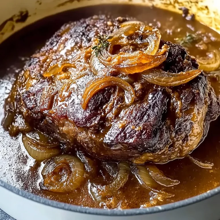 Comforting French Onion Pot Roast - theamazingfood