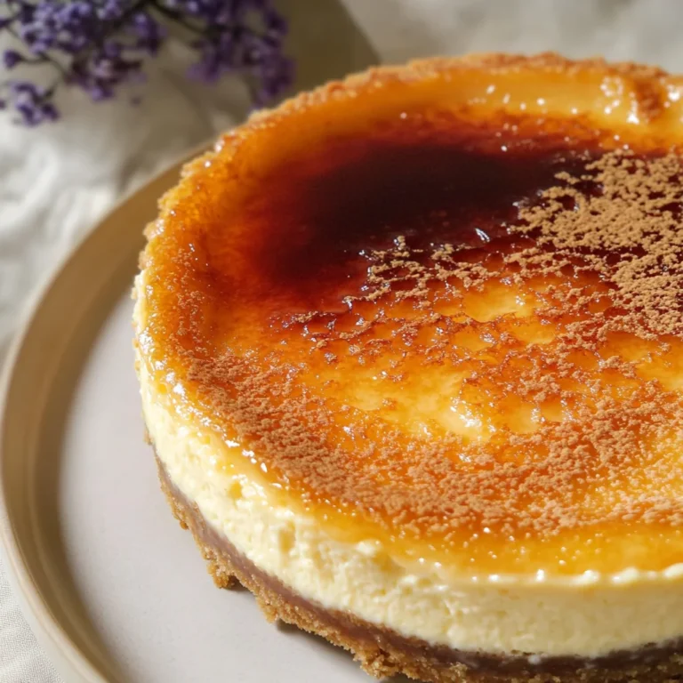 Crème Brûlée Cheesecake