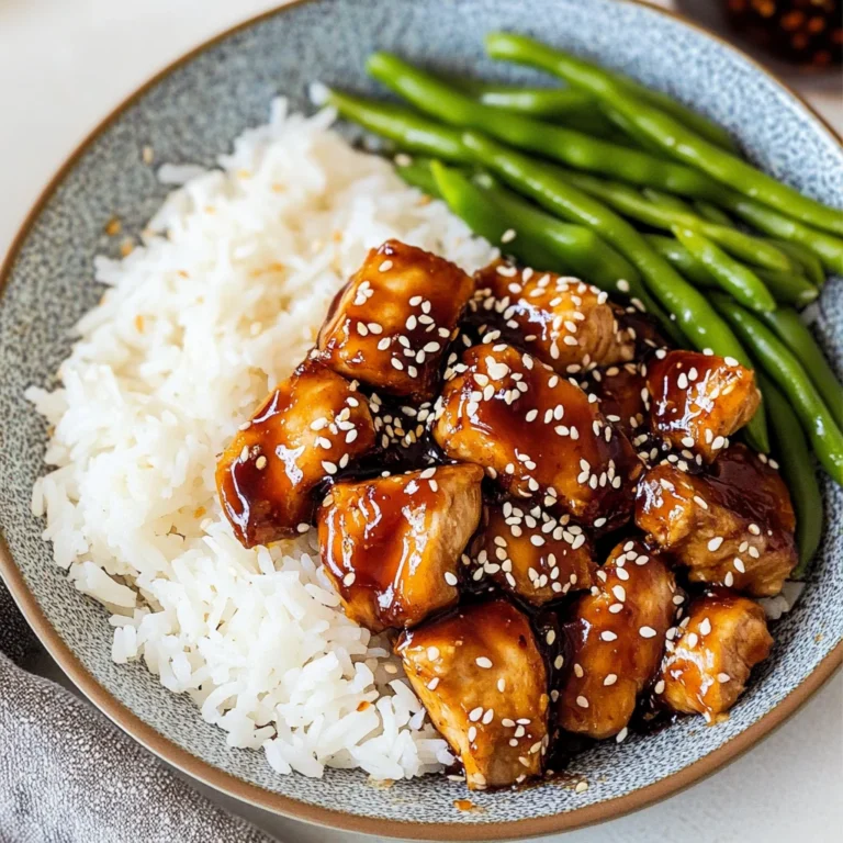 Healthy Sesame Chicken
