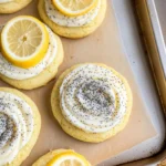 Lemon Poppy Seed Cheesecake Cookies