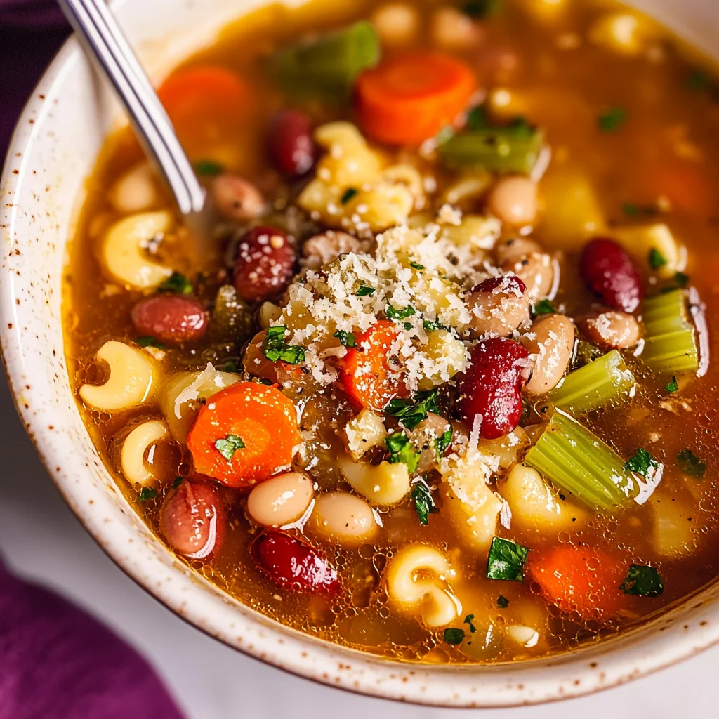 Olive Garden Pasta Fagioli Soup (Pasta Fazool)