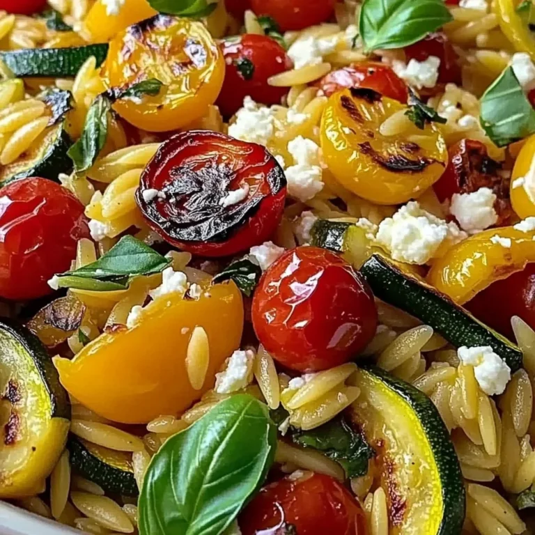 Roasted Vegetable Orzo