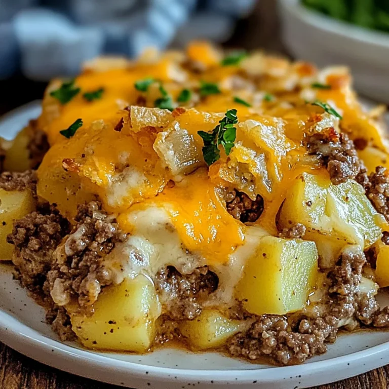 Slow Cooker Cowboy Potato Casserole