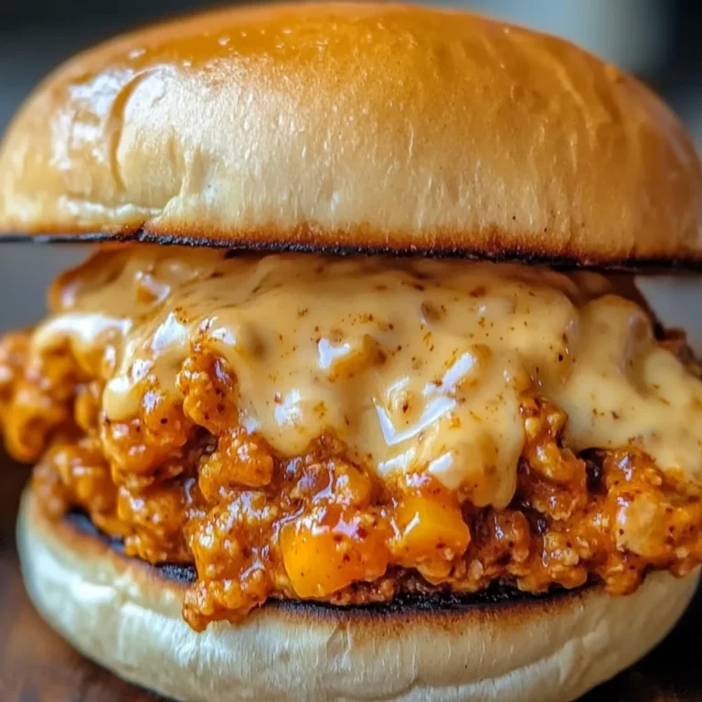 Cajun Chicken Sloppy Joes