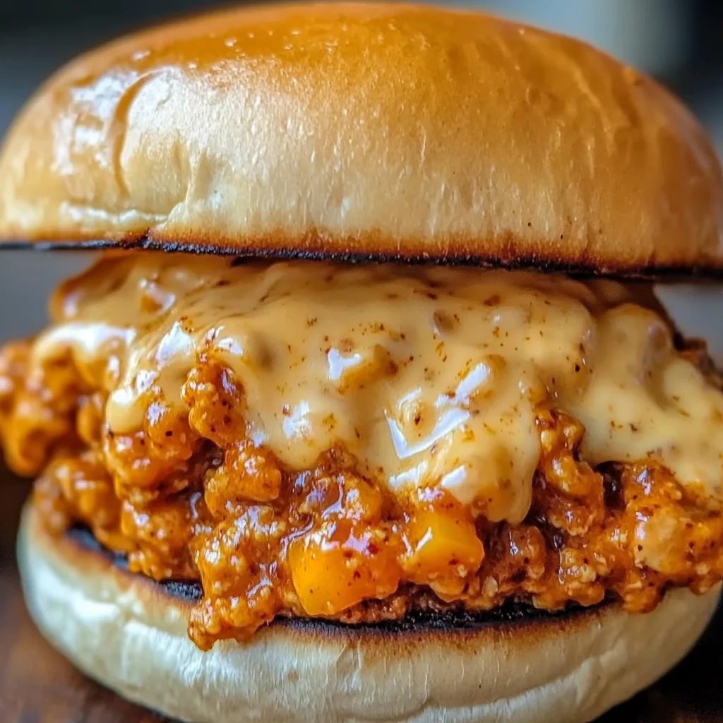 Cajun Chicken Sloppy Joes
