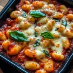 Easy Gnocchi and Tomato Bake