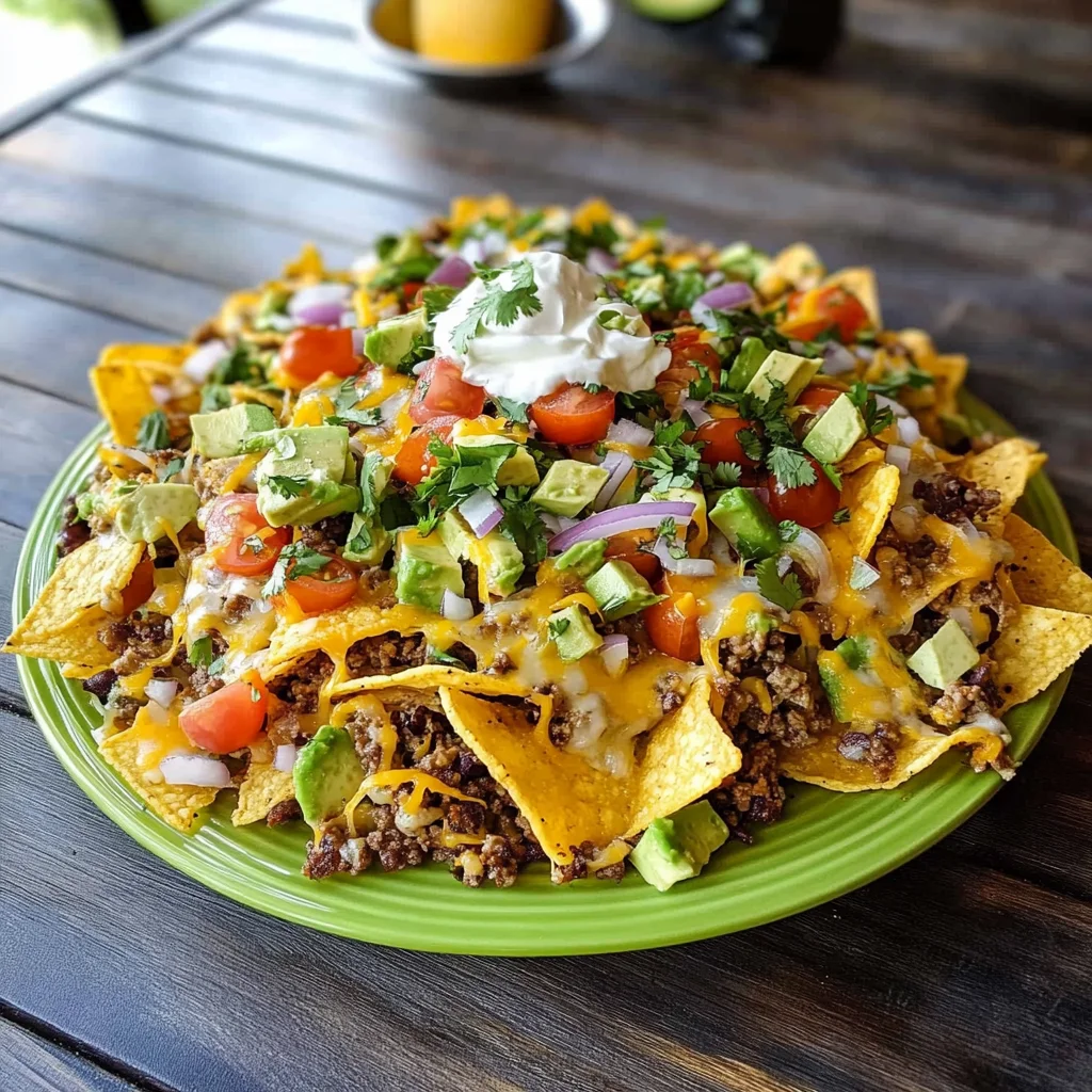 Oven-Baked Nachos