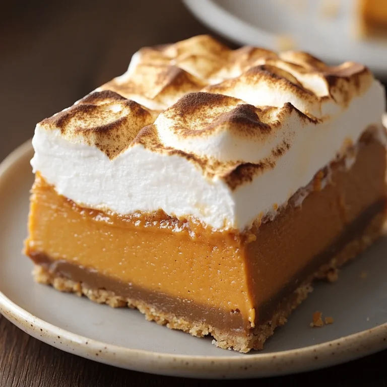 Sweet Potato Pie Bars